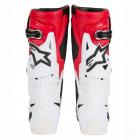 Bota Alpinestars Tech 10 Branco/Vermelho