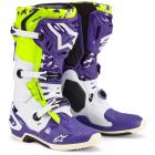 Bota Alpinestars Tech 10 Branco/Vermelho