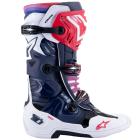 Bota Alpinestars Tech 10 Super Vented Azul Escuro/Branco