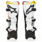 Bota Alpinestars Tech 3 - Branco/Preto/Vermelho