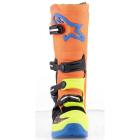 Bota Alpinestars Tech 5 Laranja Flúor/Azul/Amarelo