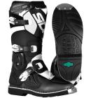 Bota Sidi Flame Juvenil Preto/Branco