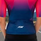 Camisa Feminina ASW Active 2.0 Rosa/Azul
