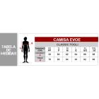 Camisa Feminina Evoe Classic Fogli