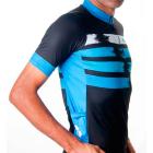 Camisa Mynd First Manchas Preto/Azul