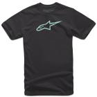 Camiseta Alpinestars Ageless Classic Preto/Verde