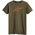 Camiseta Alpinestars Ageless Classic Preto/Verde