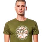 Camiseta Alpinestars Dot Camo Verde