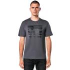 Camiseta Alpinestars Flag Cinza