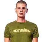 Camiseta Alpinestars Heritage Verde Militar