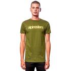 Camiseta Alpinestars Heritage Verde Militar