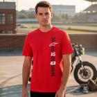 Camiseta Alpinestars Liver Vermelho