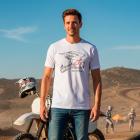 Camiseta Alpinestars MX Helmet Branco