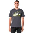 Camiseta Alpinestars Ride 4.0 Cinza
