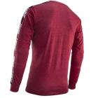 Camiseta Leatt Core Manga Longa Bordô