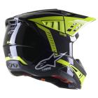 Capacete Alpinestars SM5 Beam Preto/Amarelo