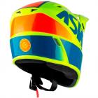 Capacete ASW Bridge Amarelo/Azul