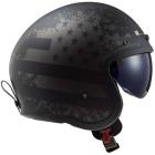 Capacete LS2 Aberto OF599 Black Flag