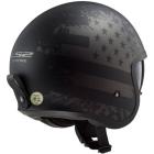 Capacete LS2 Aberto OF599 Black Flag