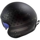 Capacete LS2 Aberto OF599 Black Flag