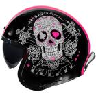 Capacete LS2 Aberto OF599 Pinky Muerte