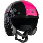 Capacete LS2 Aberto OF599 Pinky Muerte