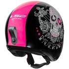 Capacete LS2 Aberto OF599 Pinky Muerte