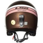 Capacete LS2 Aberto OF599 Sunrise Marrom/Branco