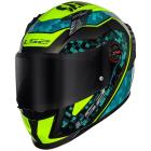 Capacete LS2 FF358 Pro Striker Azul/Amarelo