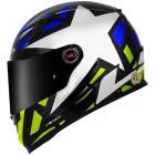 Capacete LS2 FF358 Starwar Azul/Amarelo Flúor