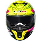 Capacete LS2 Stream II FF808 Tiger Aldeguer Replica