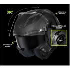 Capacete Norisk Articulado Avenger Azul Fosco