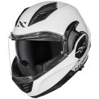 Capacete Norisk Avenger Monocolor Articulado Branco