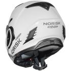 Capacete Norisk Avenger Monocolor Articulado Branco