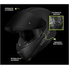 Capacete Norisk Razor Solid Black