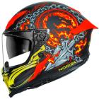 Capacete Norisk Rock Mortal Kombat Scorpion