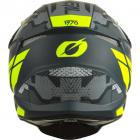 Capacete Oneal 3Series Camo V.22 Cinza/Amarelo
