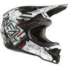 Capacete Oneal 3Series Scarz V.22 Vermelho