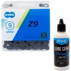 Kit Corrente KMC Z9 9V + Lubrificante