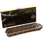 Corrente Pro-X X-Ring com Retentor - Dourado