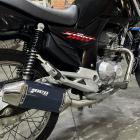 Escapamento Curva + Ponteira Foco Racing F2 CG 160