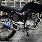 Escapamento Curva + Ponteira Foco Racing F2 CG 160