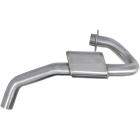 Curva + Ponteira Foco Racing CRF 250F Concept Pro Azul