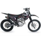 Curva + Ponteira Foco Racing CRF 250F Concept Pro Preto