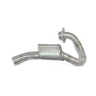 Curva + Ponteira Foco Racing KXF 450 19/23 Concept Pro Azul