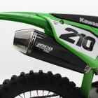 Curva + Ponteira Foco Racing KXF 450 19/23 Concept Pro Preto