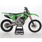 Curva + Ponteira Foco Racing KXF 450 19/23 Concept Pro Preto