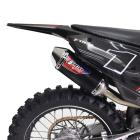 Curva + Ponteira Foco Racing CRF 230 Pulse Preto