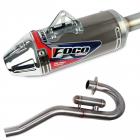 Curva + Ponteira Foco Racing CRF 230 Strong - Edição Limitada