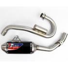 Curva + Ponteira Foco Racing CRF 250 Pulse Preto